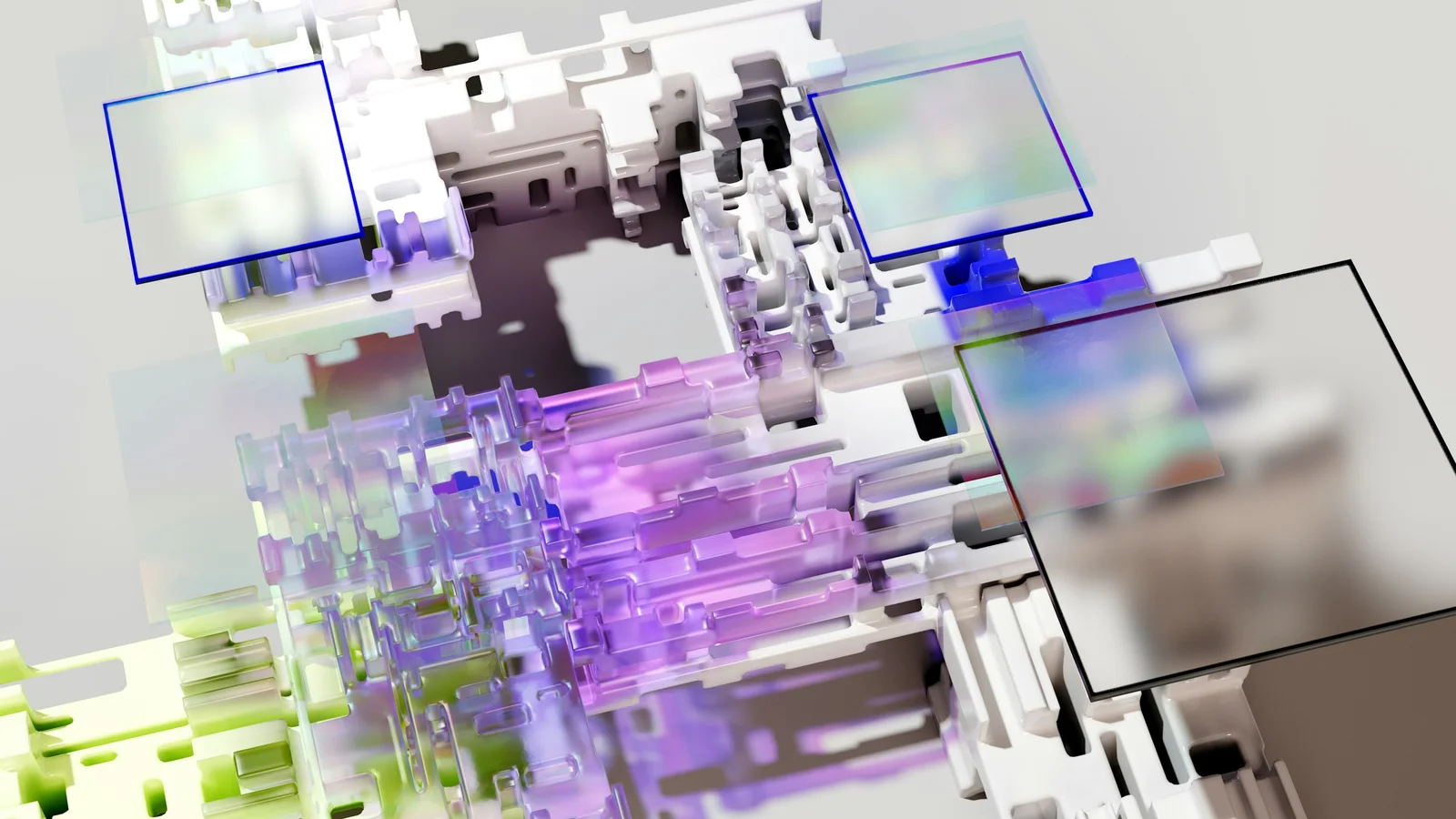 Ilustração de rede neural em alta resolução (3000px nativo) — projeto Visualising AI, Google DeepMind, via Unsplash