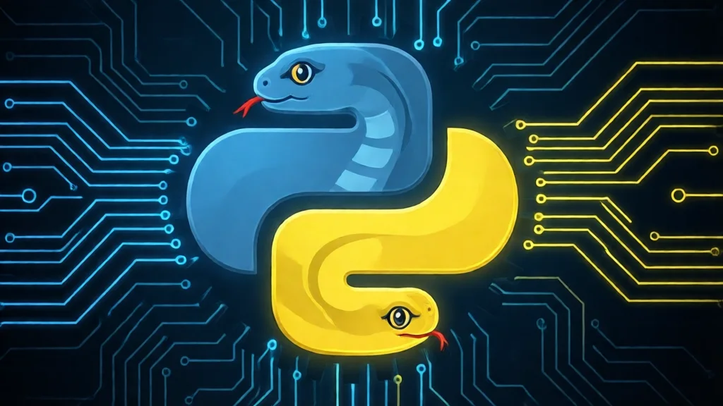 Logotipo da linguagem Python