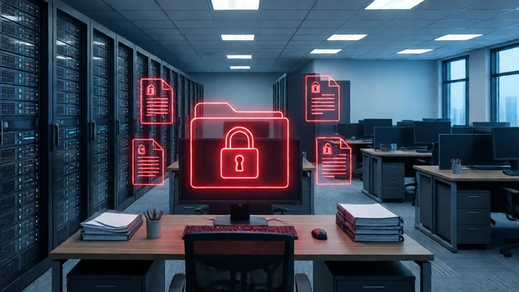 Ataques de ransomware em organizações