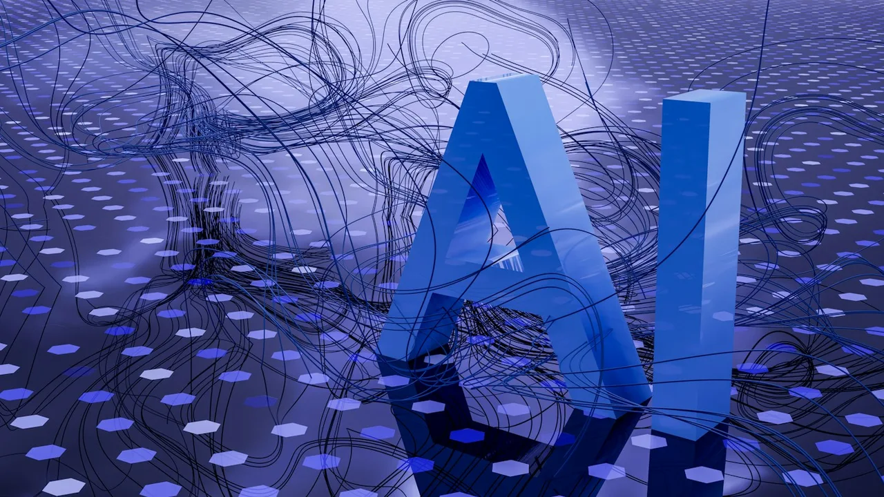Ilustração visual sobre inteligência artificial