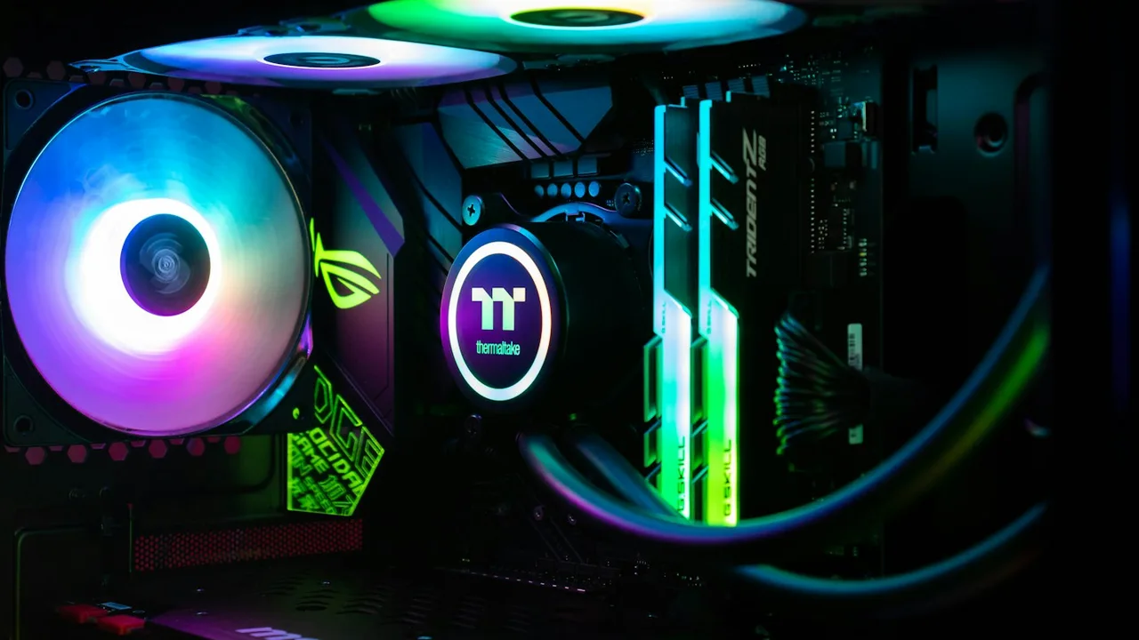 Fotografia ilustrativa de tecnologia e computadores